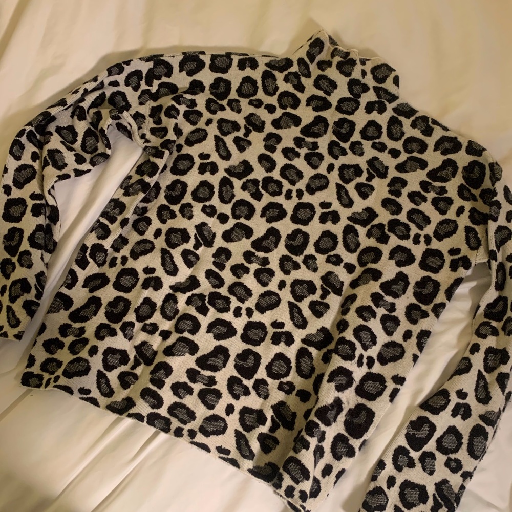 leopard sweater